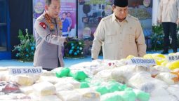 Presiden Prabowo Pimpin Pemusnahan 214,84 Ton Narkoba: Bukti Nyata Perang Melawan Kejahatan yang Merusak Bangsa