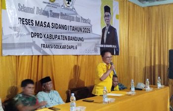 Reses Di Titik ke 3 Dapil 6, H. Firman B. Sumantri, M.B.A, Serap Aspirasi Masyarakat Kelurahan Warga Mekar, Baleendah.