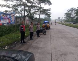 ANTISIPASI AKSI BALAPAN LIAR JELANG MINGGU KAPOLSEK MARGAASIH TETAP MONITORING DI GATE SOROJA