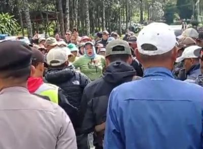 Kapolsek Pangalengan Bertindak! Merespons Protes SP.BUN Terkait Dugaan Perubahan Fungsi Lahan