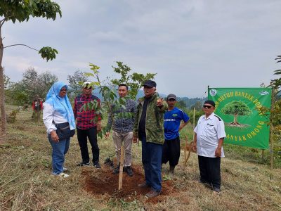 SOMASI Gelar Penanaman Pohon di Gambung, Dorong Kolaborasi Pentahelix untuk Selamatkan Lingkungan