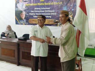 Infokom MUI Kab. Bandung Selenggarakan Pelatihan Kejurnalisan.