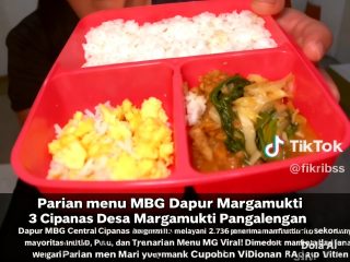 Viral Menu MBG di TikTok, Dapur Margamukti 3 Cipanas Buka Suara “Kami Bekerja untuk Masa Depan Anak-Anak Kami"