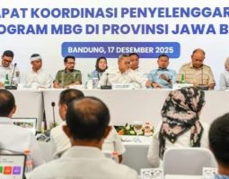 Rakor MBG Jabar, KDM Tegaskan: Desa Tak Boleh Setengah Siap