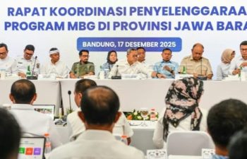 Rakor MBG Jabar, KDM Tegaskan: Desa Tak Boleh Setengah Siap