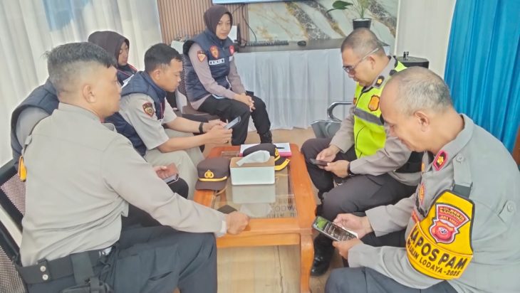 Polisi Matangkan Pengamanan Nataru 2025–2026, Kabag SDM Polresta Bandung Tinjau Pos Sentral Pangalengan
