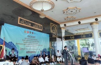 Kemenag Kick Off Program Masjid Ramah Pemudik Nataru di Karawang