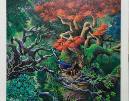 'Tua Bukan Berarti Tidak Bermanfaat' Lukisan R Cahyadi Akan Dipamerkan di Taman Budaya Jabar 10 Januari- 10 Februari 2026