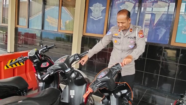 Polisi Amankan Dua Pelaku Curanmor (Diduga Pasangan Suami Istri) dari Amukan Massa di Pangalengan, Bandung