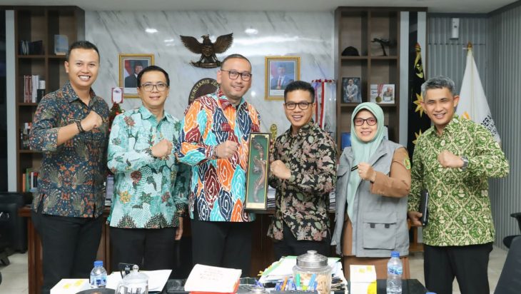 Dukung Pembangunan Sekolah Rakyat, Kang DS Temui Kemensos RI Bahas Persiapan Lahan