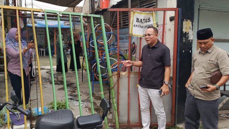 Digembok Gerbang PAUD di Desa Marsel Digembok, Ketua Komisi D Sidak ke Lokasi
