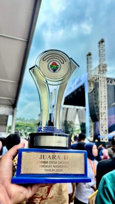 Lebih Bedas! Desa Cibiru Wetan Raih Juara ke-2 Lomba Desa Digital Tingkat Nasional