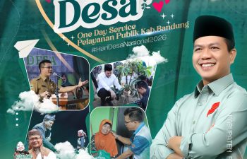 BUPATI BANDUNG KEMBALI SAPA WARGA MELALUI PROGRAM BUNGA DESA