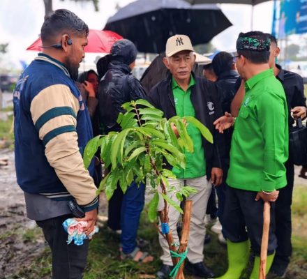 Semangat Fraksi PKB DPRD Kabupaten Bandung Dalam Gerakan Penghijauan.