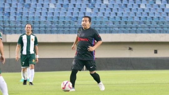 Sepakat Bola Tandai Laga Pembuka POR DPRD Kab. Bandung, Khoiril Anwar Perkuat Tim DPRD Kabupaten Bandung