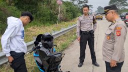 JAJARAN POLSEK MATGAASIH SELALU ANTISIPASI BALAPAN LIAR DI MINGGU RAMADHAN TOL SOROJA TKI