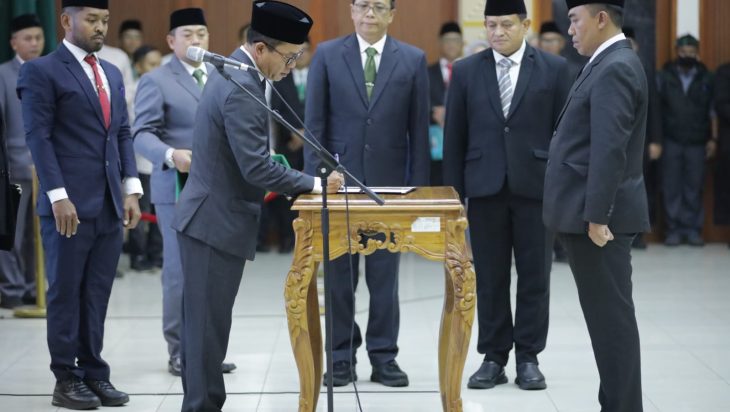 143 Pejabat Eselon 3 dan 4 Pemkab. Bandung Dilantik, Bupati Bandung Minta Pejabat Baru Tingkatkan Etos Kerja, Integritas, dan Pemanfaatan Teknologi