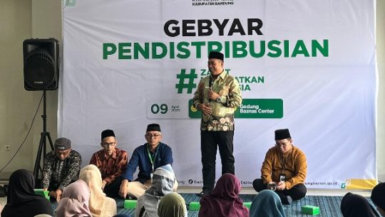BAZNAS Kabupaten Bandung Kembali Distribusi Massal untuk Pendidikan