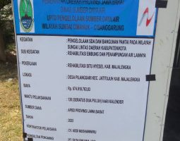 Proyek Rehabilitasi Situ Nyesel Majalengka Senilai Rp 674 Juta Jadi Sorotan, Diduga Gagal Konstruksi dan Gunakan Material Asal-Asalan