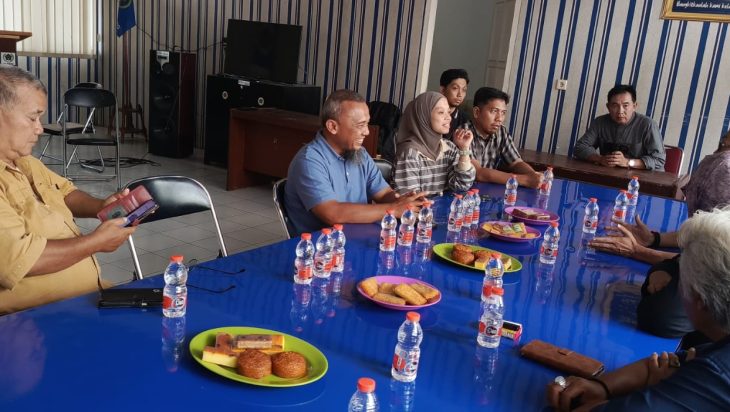 Jalin Sinergitas, Manager PLN UP3 Majalaya Bersilaturahmi ke PWI Kabupaten Bandung